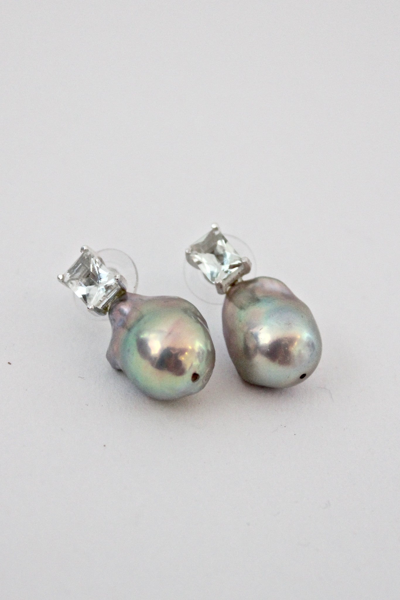 baroque pearl earrings