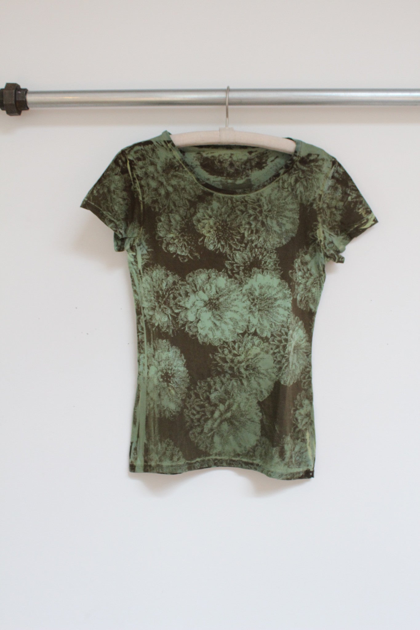 tie-dye tee shirt - green