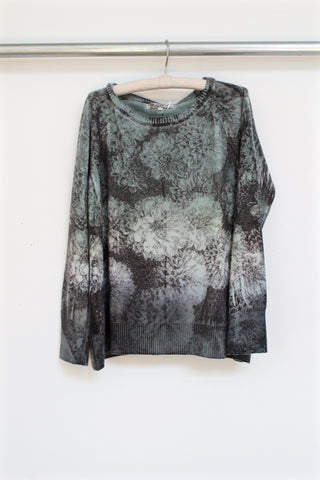 dahlia raglan crew - mineral