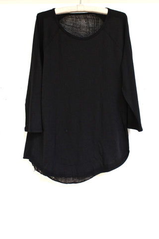 3/4 sleeve raglan cocoon tee