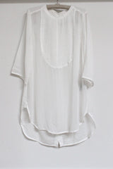 button-back tunic
