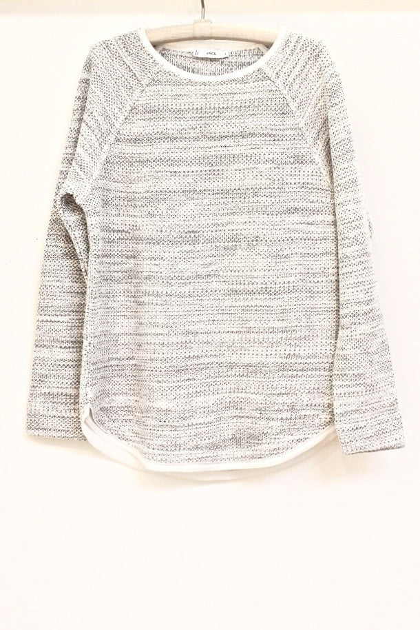 textured raglan