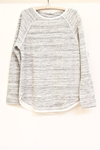 textured raglan