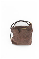 hl leather bag - caffe