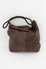 hl leather bag - caffe