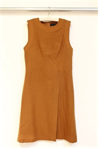 beatrice shift dress - ochre