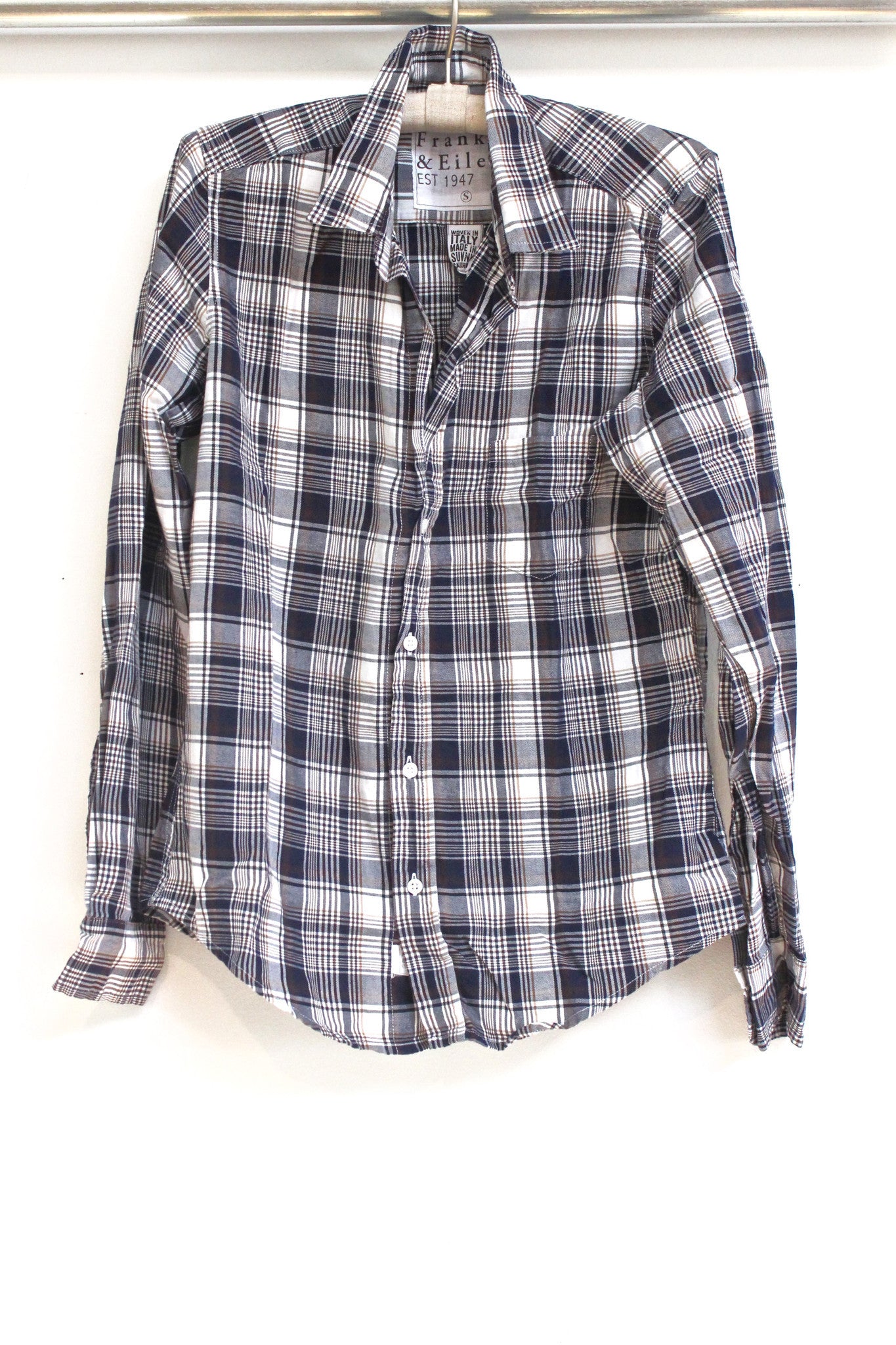 barry - blue/brown plaid