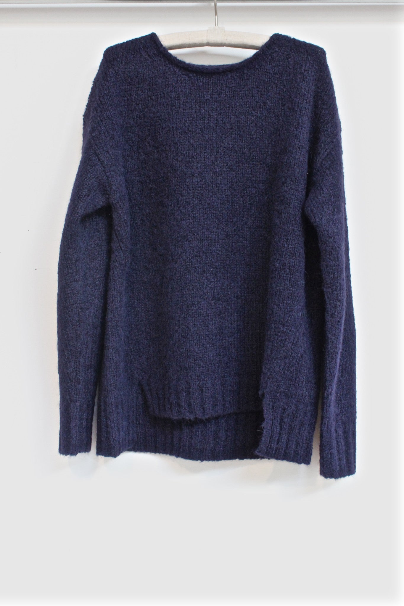 oversized pullover - navy