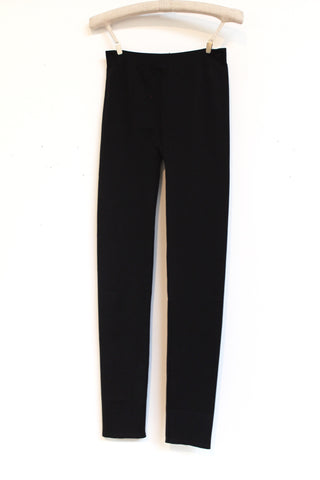 seamless leggings - black