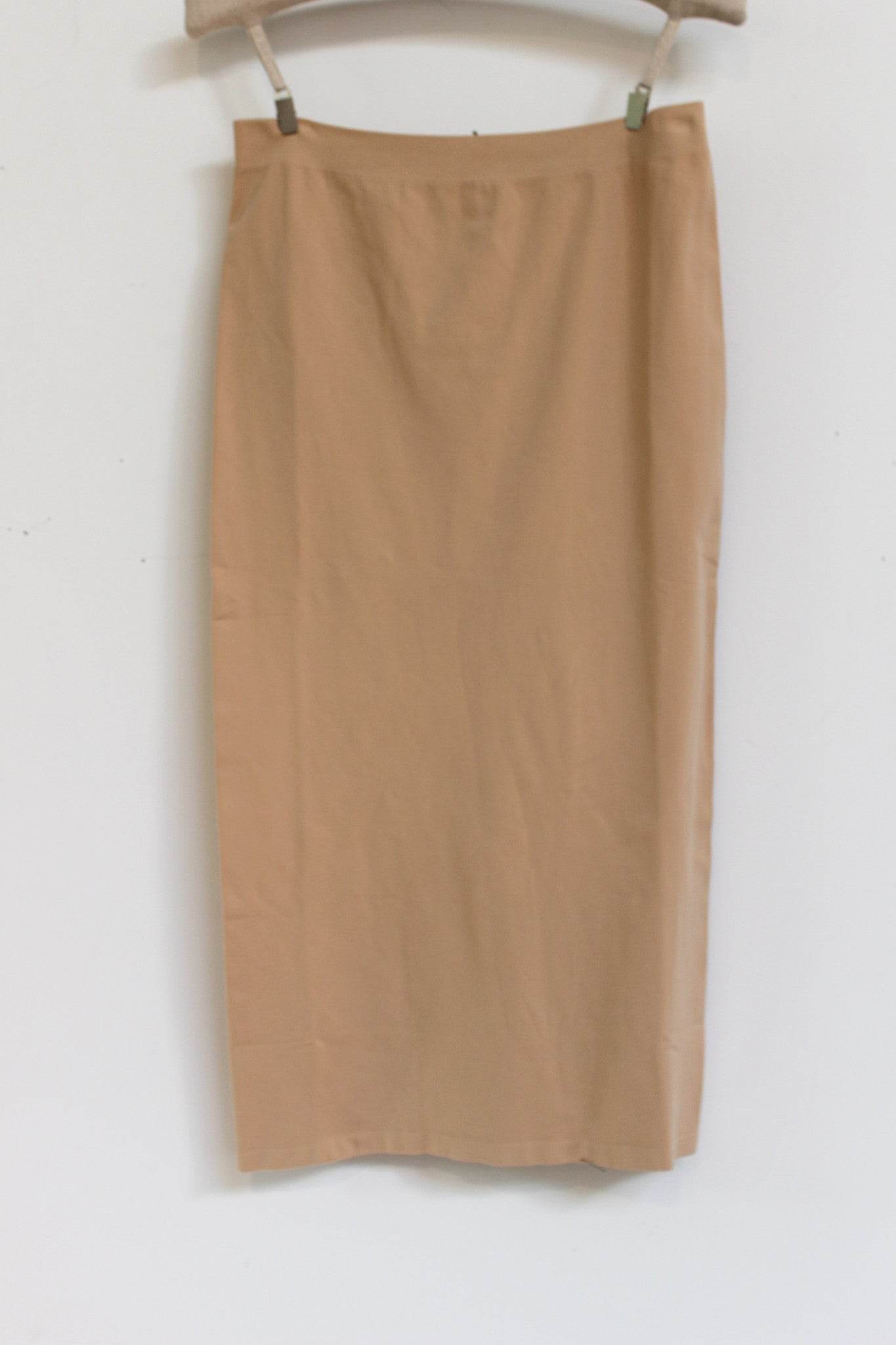 seamless skirt - nude