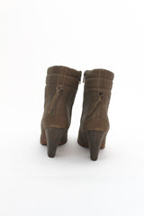 falco ankle boots - moss