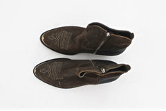 young western ankle boots