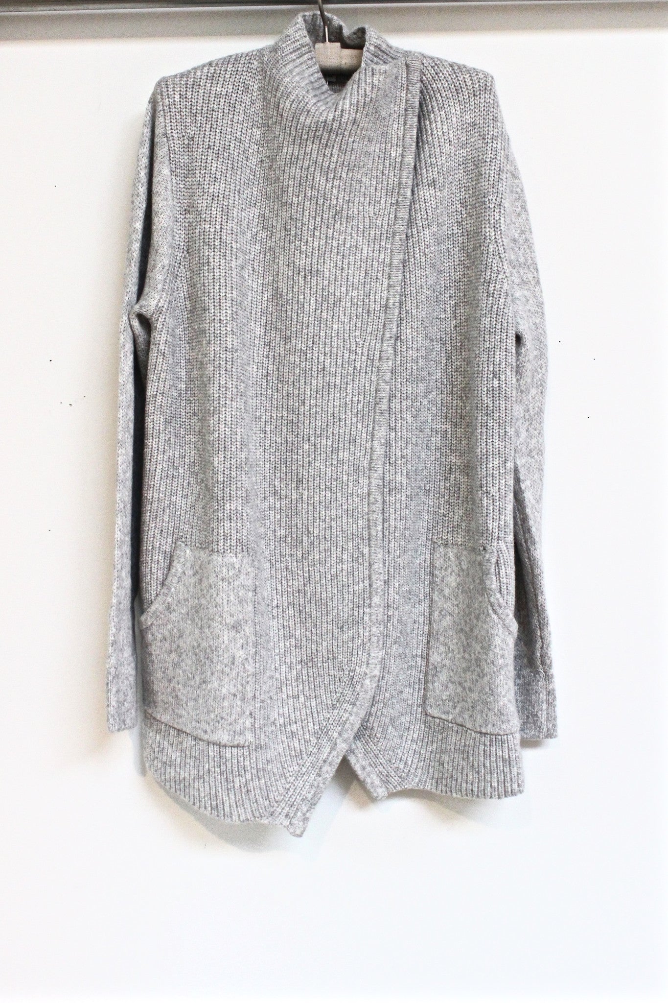 shaker cardigan - grey