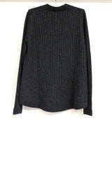 rib back cardigan