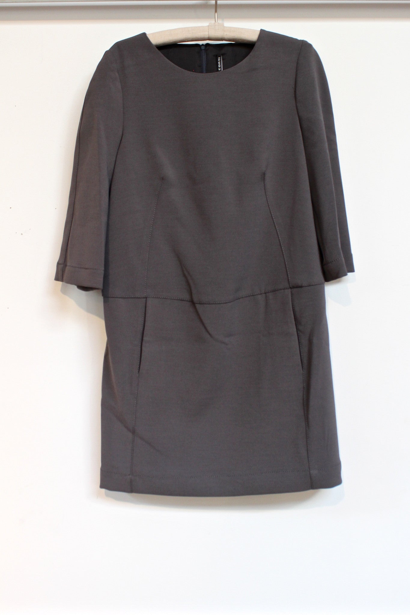 3/4 sleeve mini dress