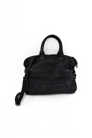 satchel - black