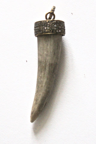 antler pendant