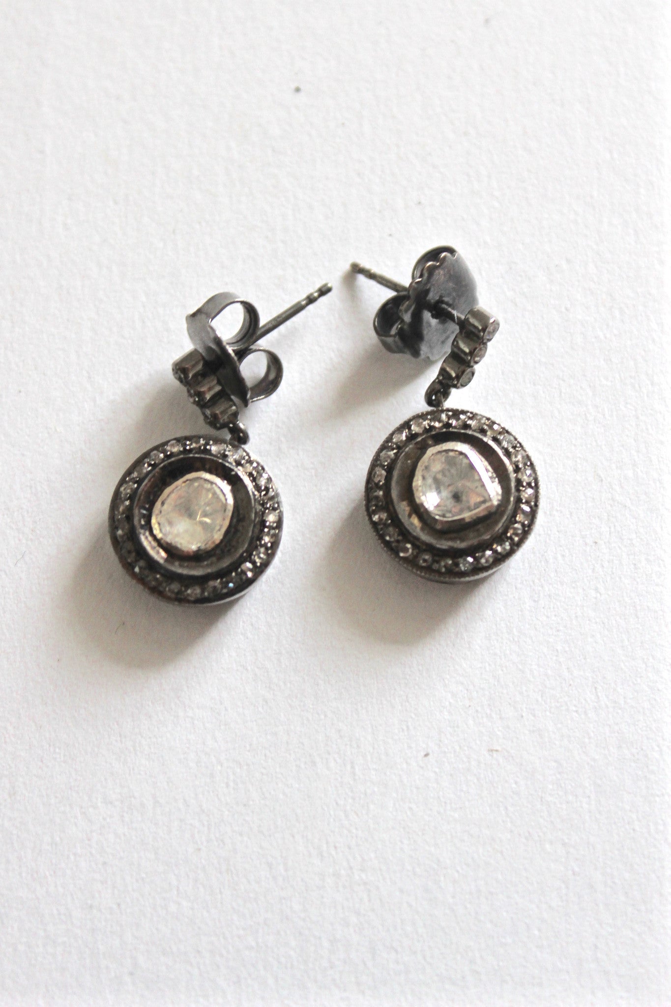 diamond drop earrings