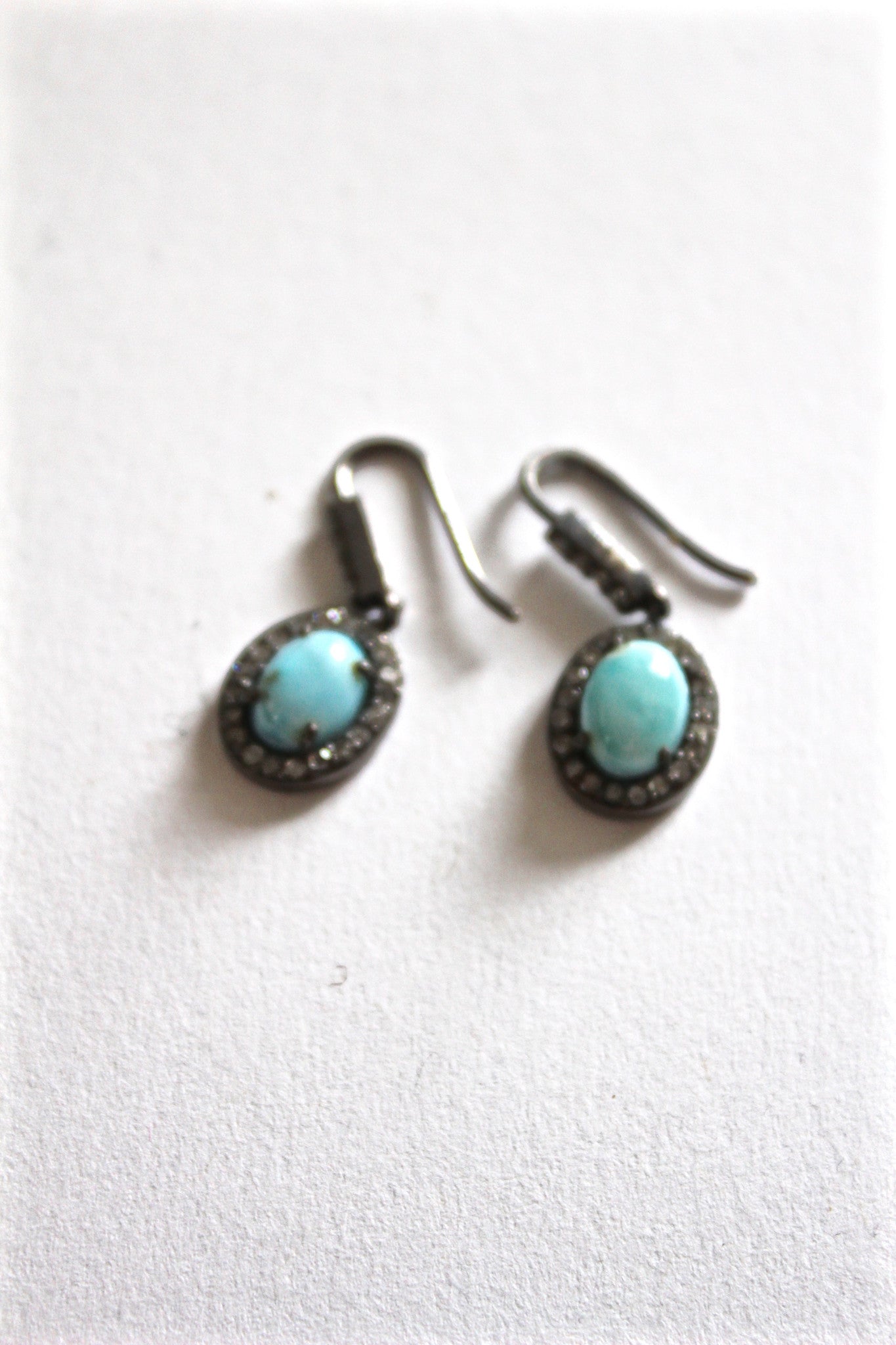 larimar earrings