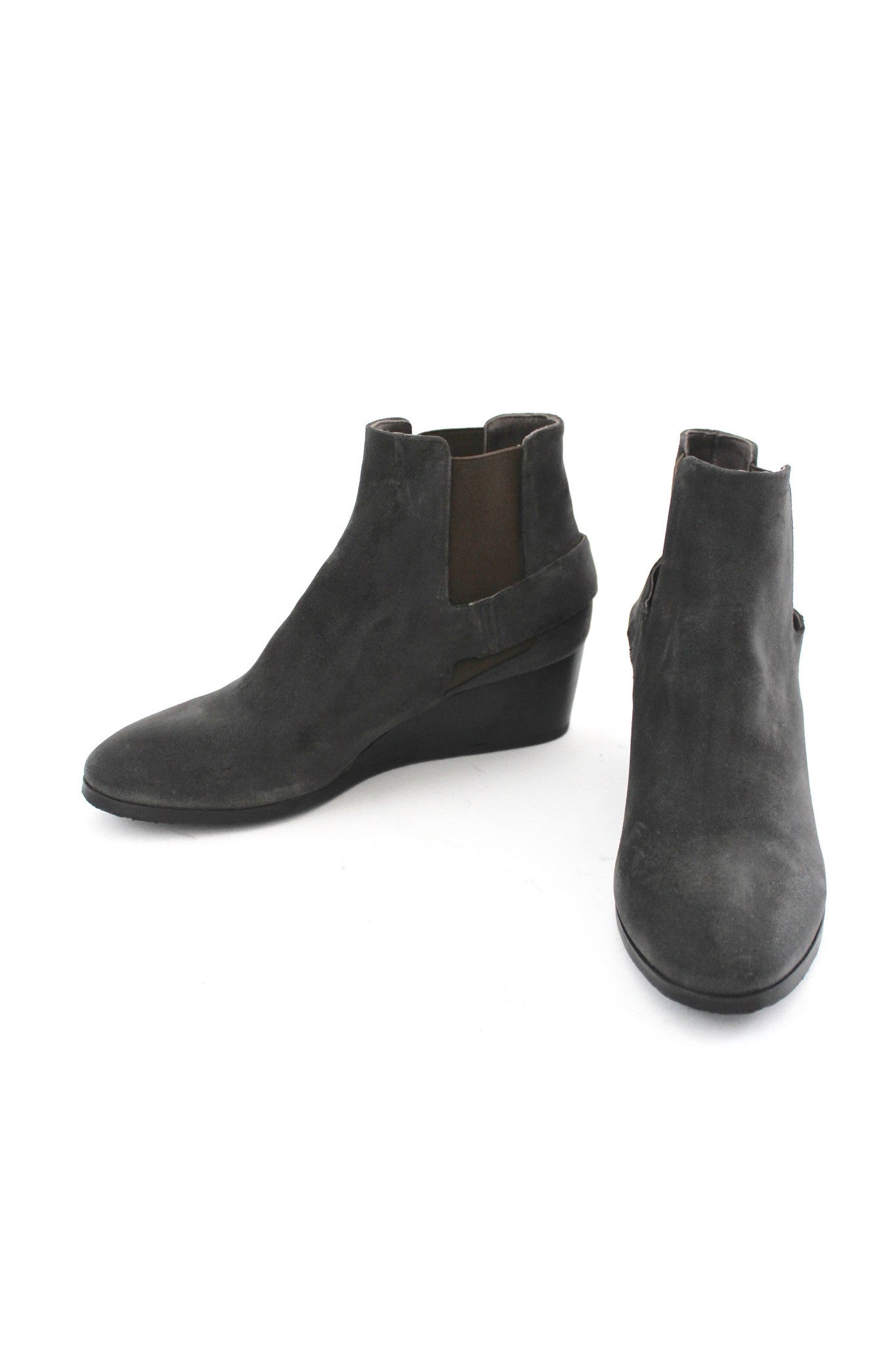 oddly low wedge ankle boot