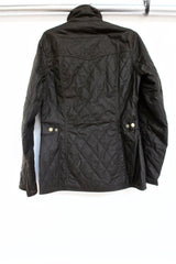 quilted utility jacket - olive