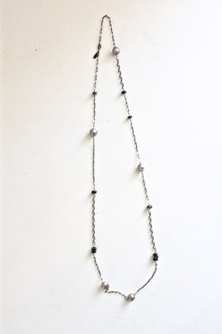 pearl and labradorite necklace
