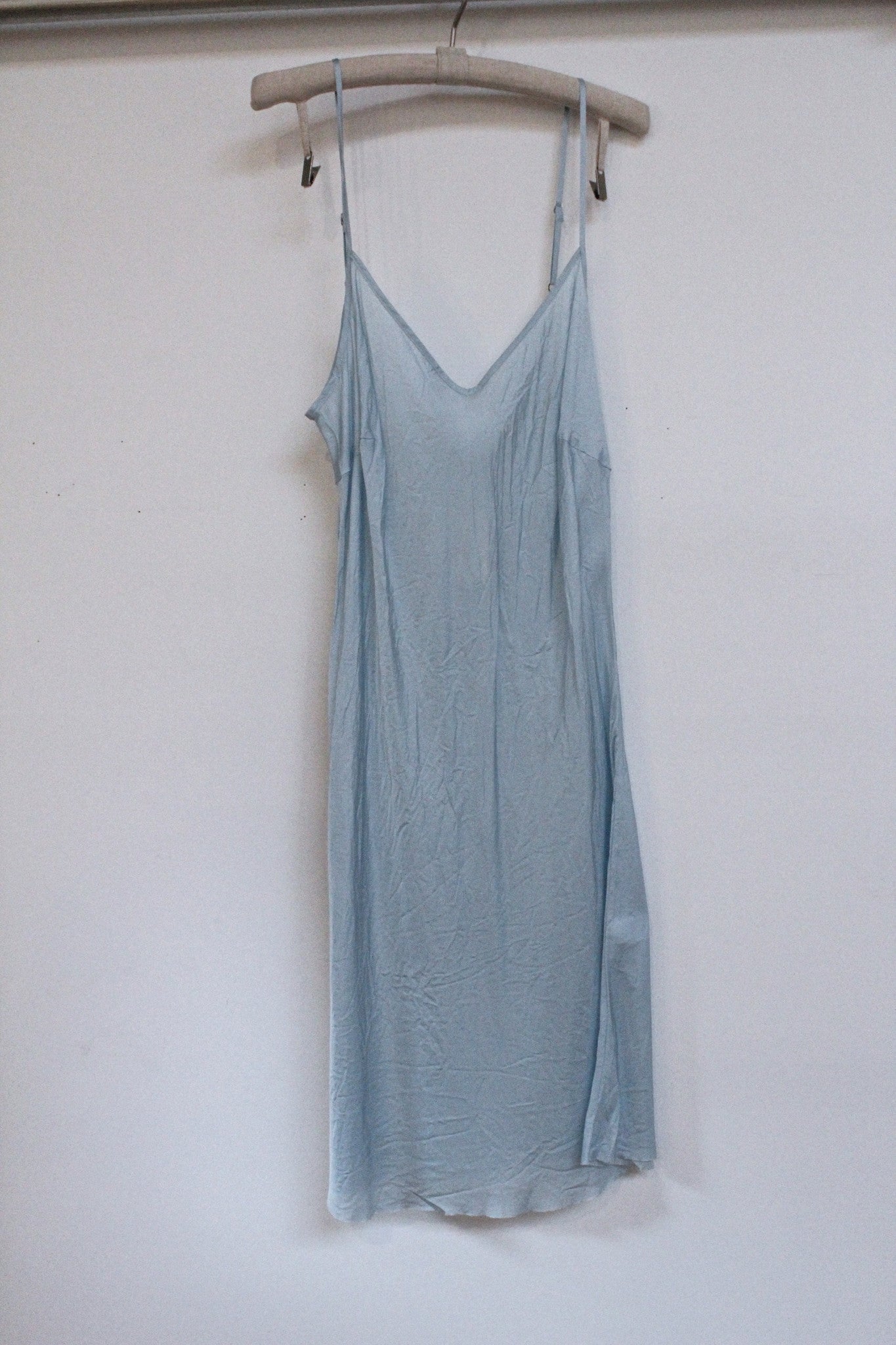 bias slip - light blue