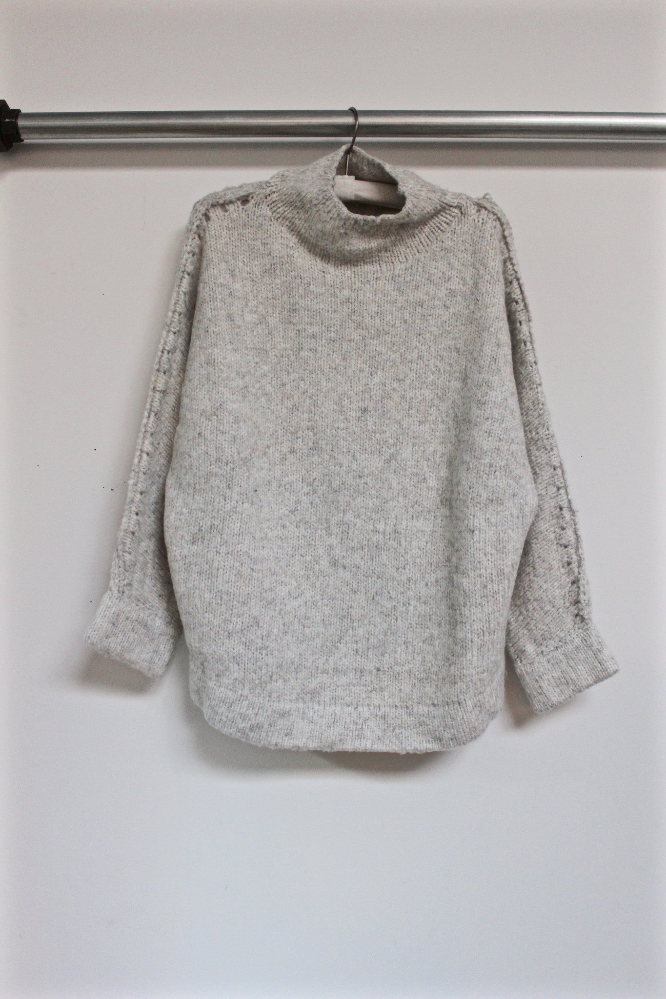 pullover mockneck - beige