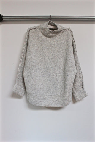 pullover mockneck - beige