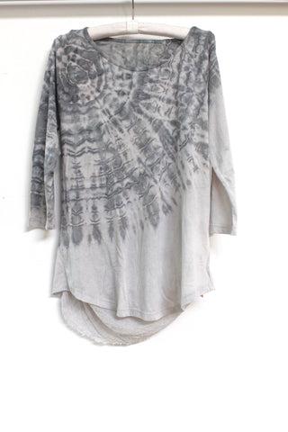 3/4 sleeve raglan cocoon top