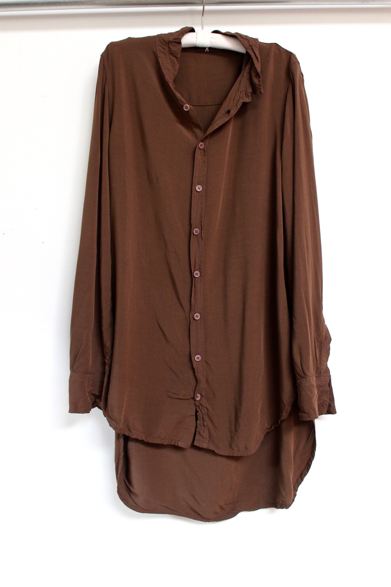 carine tunic - walnut
