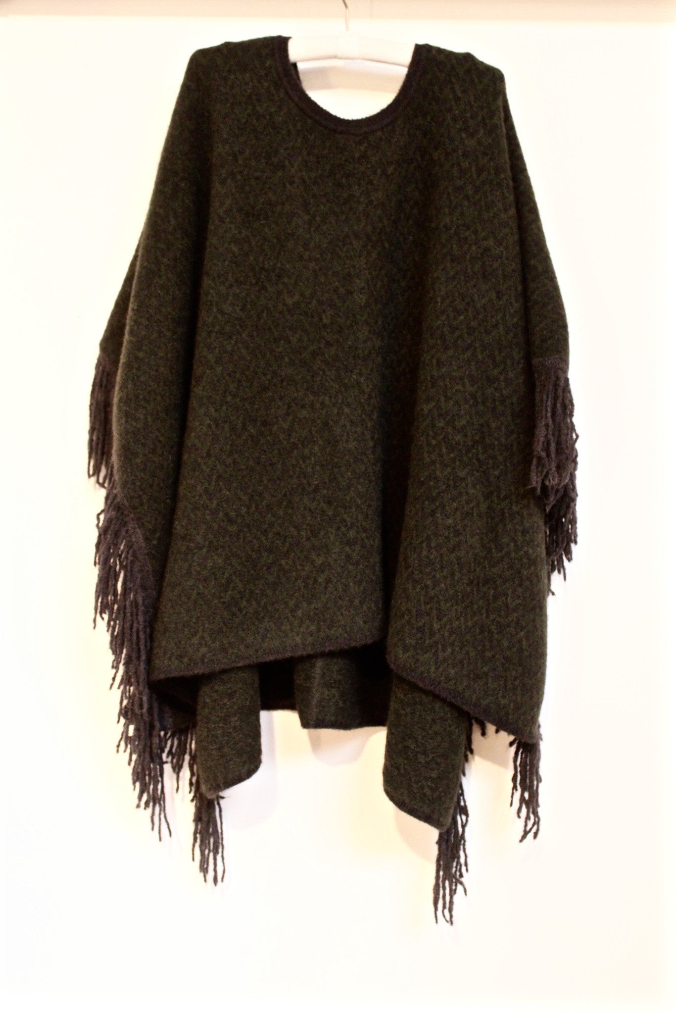 deep forest poncho