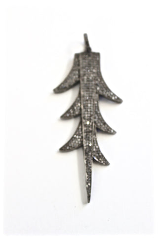 diamond thorn pendant - large