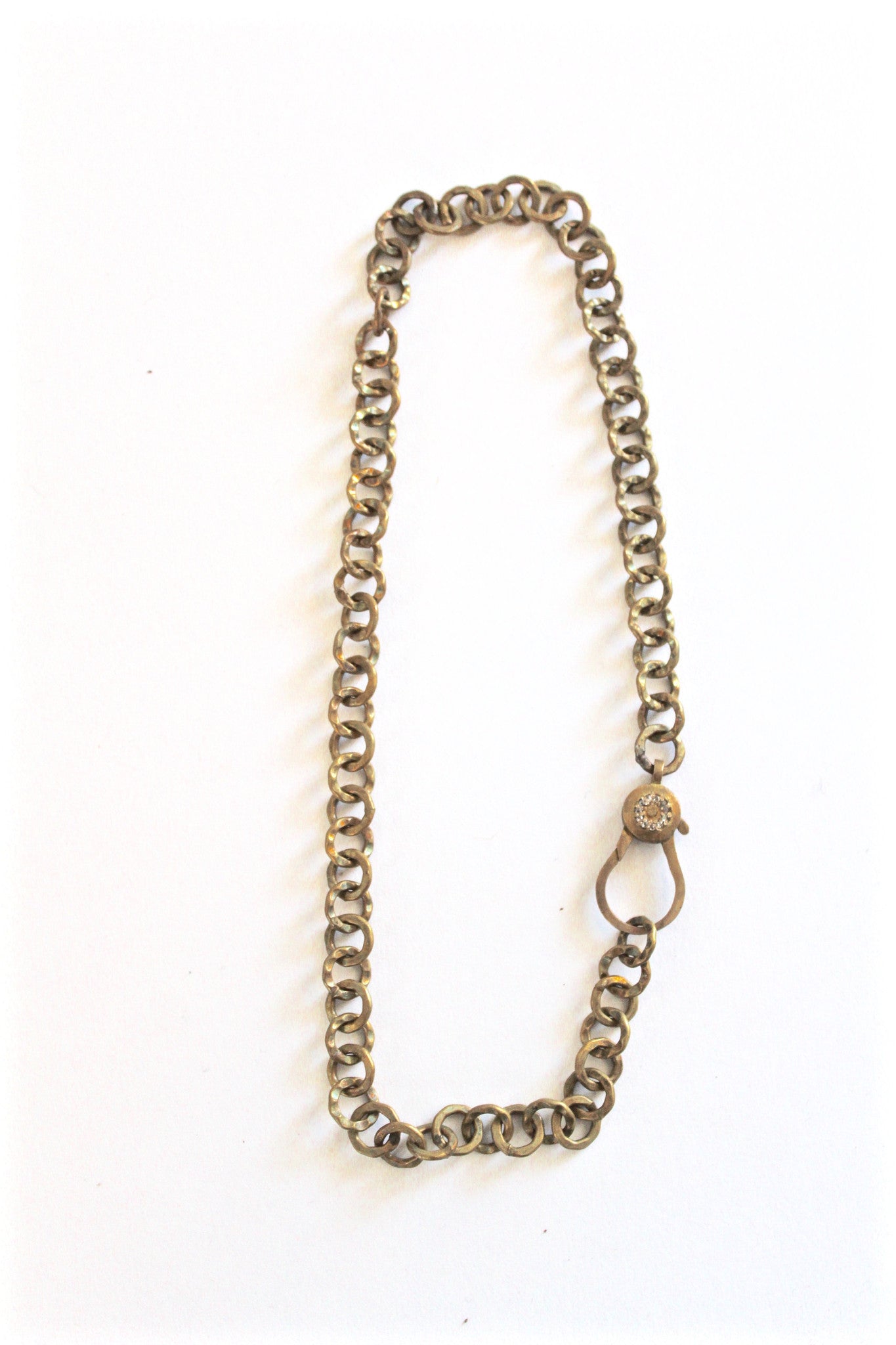 brass chain - short
