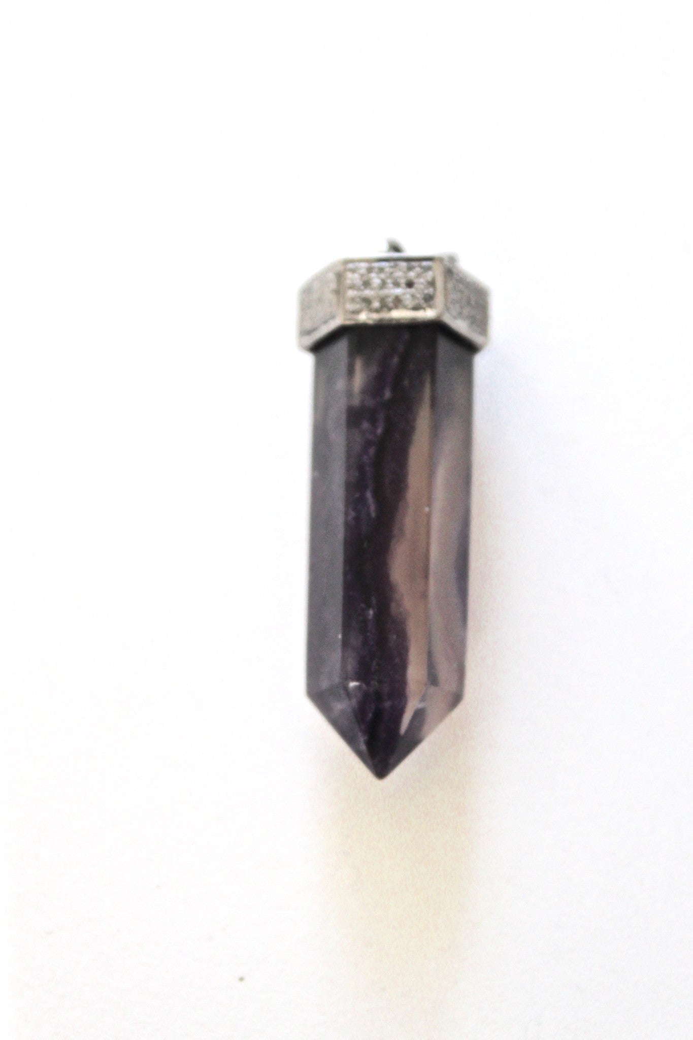amethyst crystal pendant