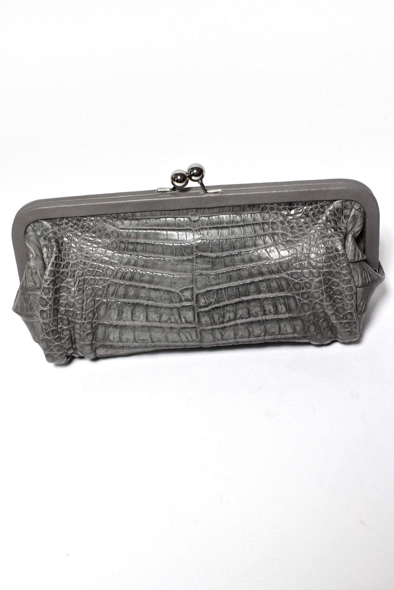 le duc crocodile clutch